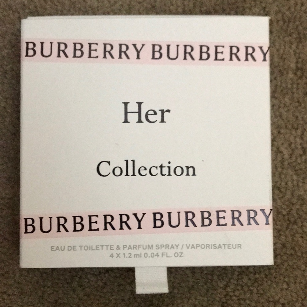 Burberry Her collection.